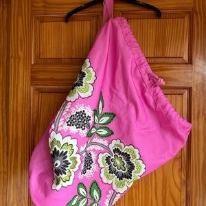 Vera Bradley Women’s Pink Duffel Bag in Priscilla Pink
